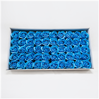 Rosa de sabão Pequena ( 50 Un. ) Azul